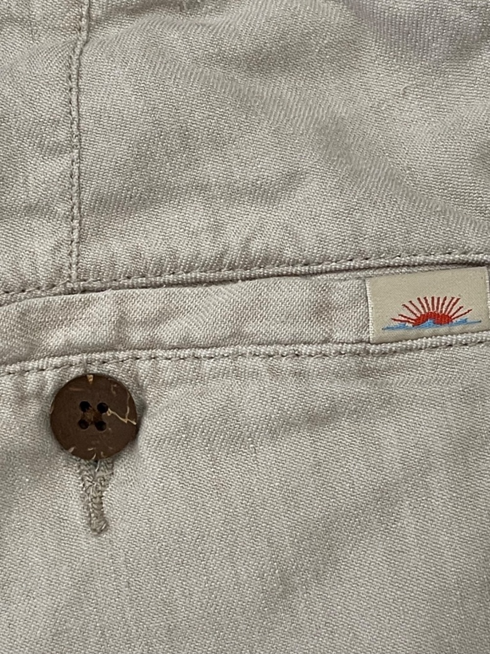Faherty Linen Blend Drawstring Shorts - Picture 9 of 12